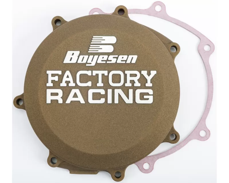Boyesen Factory Racing Clutch Cover Magnesium Yamaha YZ250FX | YZ250F | WR250F 2014-2019 - CC-37AM