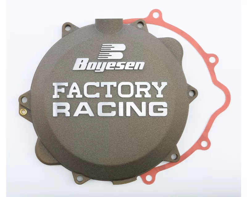 Boyesen Factory Racing Clutch Cover Magnesium Husqvarna TE | TC | FE | KTM SX | XC 2009-2016 - CC-42AM