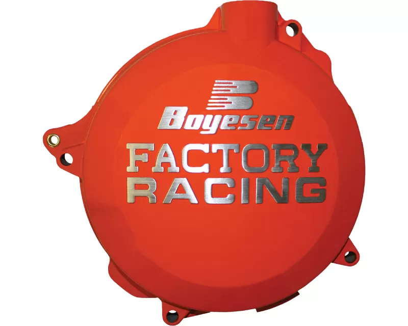 Boyesen Factory Racing Clutch Cover Orange KTM SX | Husqvarna TC 85 2006-2017 - CC-46O