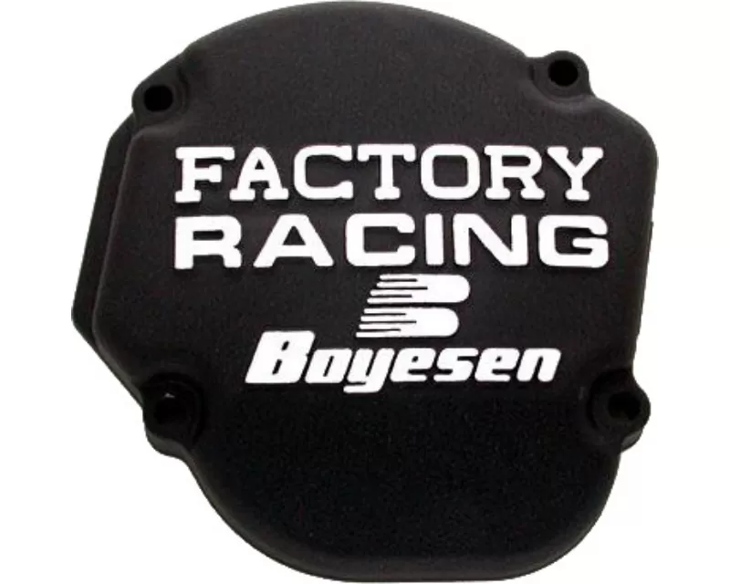 Boyesen Factory Racing Ignition Cover Black Honda CR250R 2002-2007 - SC-02AB
