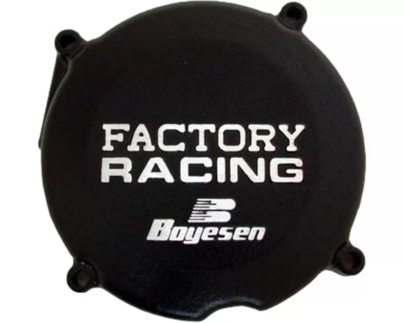 Boyesen Factory Racing Ignition Cover Black Honda CR250R 1986-2001 - SC-02B