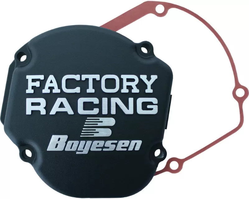 Boyesen Factory Racing Ignition Cover Black Honda Z50R| Z50A | CRF50F | CRF70F | XR50R | XR70R 1972-2017 - SC-05B