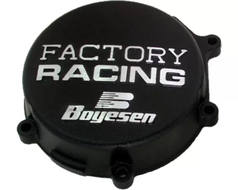 Boyesen Factory Racing Ignition Cover Black Kawasaki KX65-80 | Suzuki RM60-65 1981-2005 - SC-10CB