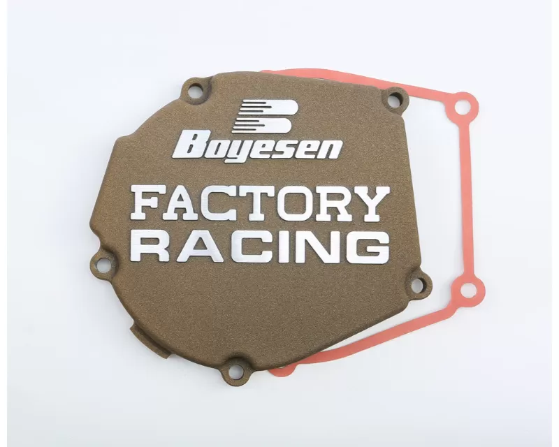 Boyesen Factory Racing Ignition Cover Magnesium Kawasaki KX250 2005-2007 - SC-12AM