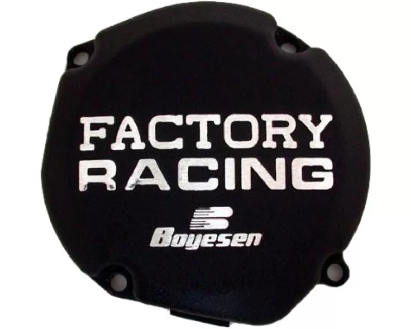 Boyesen Factory Racing Ignition Cover Black Suzuki RM250 2000-2008 - SC-23B