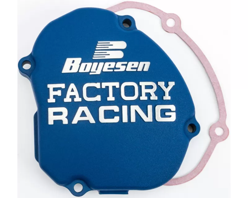 Boyesen Factory Racing Ignition Cover Blue - SC-33AL