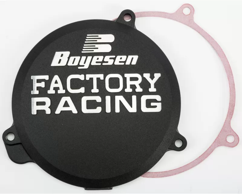 Boyesen Factory Racing Ignition Cover Black Yamaha PW 50 1981-2018 - SC-3PWB