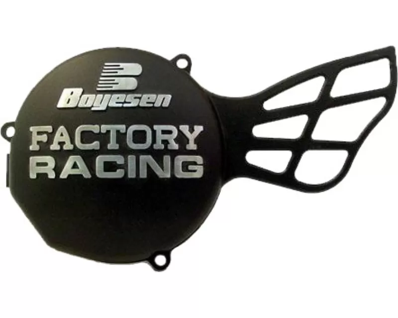 Boyesen Factory Racing Ignition Cover Black KTM 65 SX 1998-2008 - SC-40B