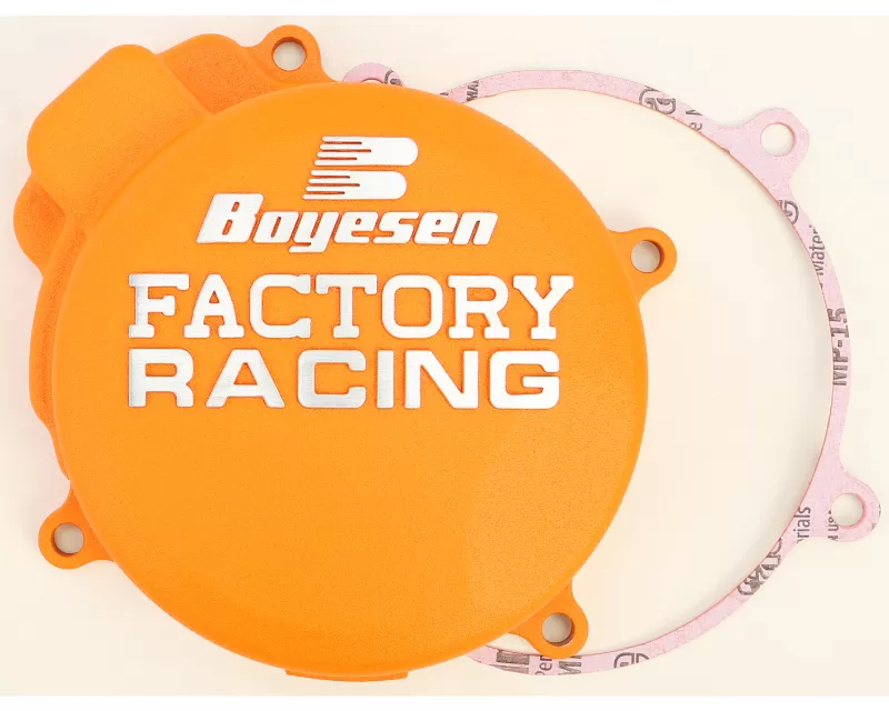Boyesen Factory Racing Ignition Cover Orange Husqvarna TC 250 | KTM 250 SX | 250 SXS 2003-2016 - SC-42O