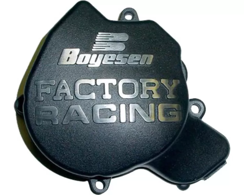 Boyesen Factory Racing Ignition Cover Black KTM 250 SX-F | 250 SXS-F 2005-2010 - SC-44B