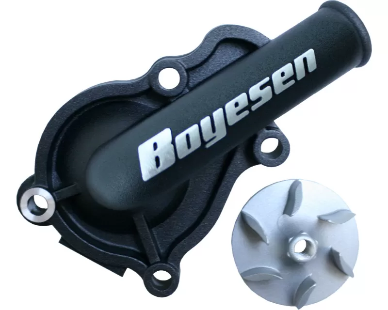 Boyesen Waterpump Cover & Impeller Kit Black Honda CRF150R | CRF150RB Expert 2007-2020 - WPK-09B