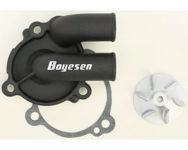 Boyesen Waterpump Cover & Impeller Kit Black Kawasaki KX85 | KX100 | Suzuki RM100 2001-2020 - WPK-10B