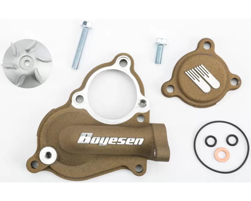 Boyesen Waterpump Cover & Impeller Kit Magnesium Kawasaki KX250F | KX250 2017-2020 - WPK-17AM