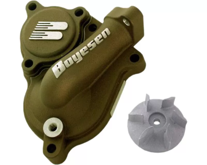 Boyesen Waterpump Cover & Impeller Kit Magnesium Suzuki RM85 | RM85L | RM80 1989-2020 - WPK-20M