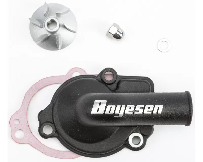 Boyesen Waterpump Cover & Impeller Kit Black Husqvarna TE 150 | TC 125 | KTM 125 SX | 150 SX | 150 XC-W 2016-2020 - WPK-41B