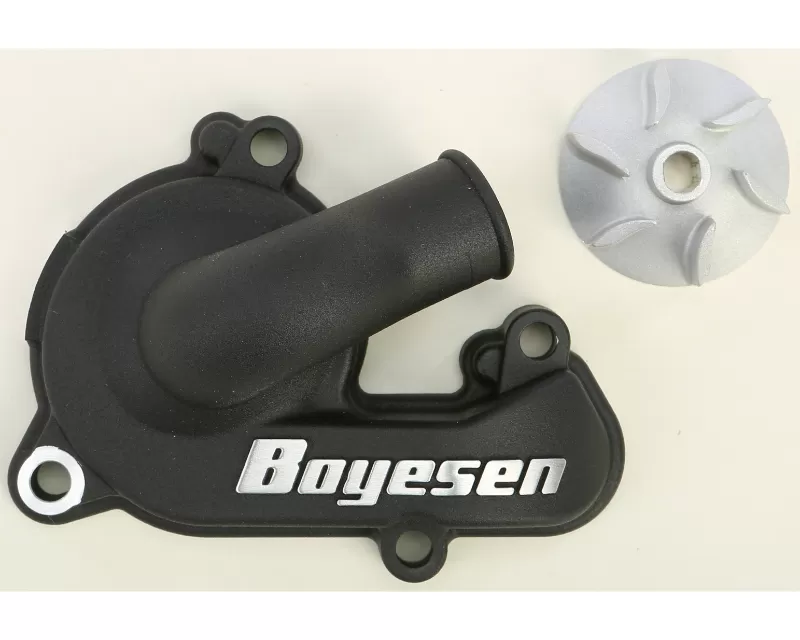 Boyesen Waterpump Cover & Impeller Kit Black KTM/Husabeg/Husqvarna - WPK-44B