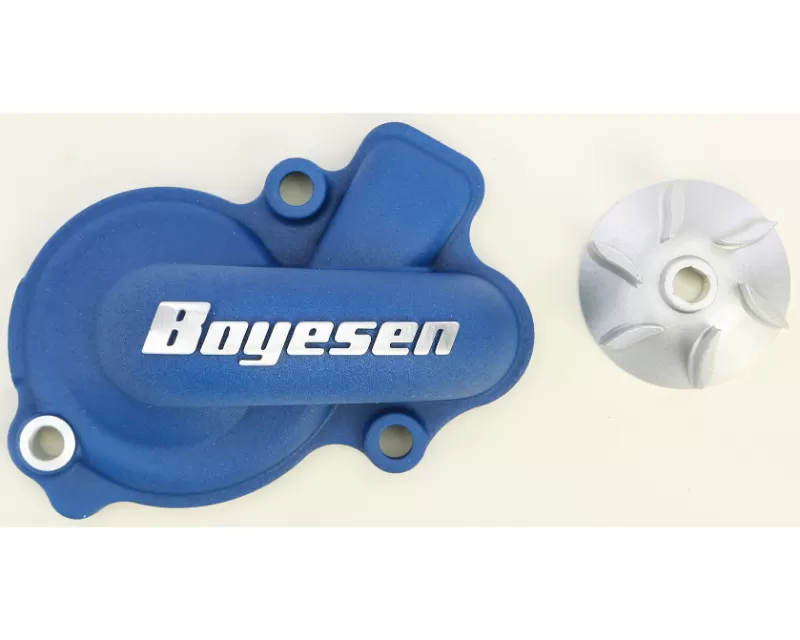 Boyesen Waterpump Cover & Impeller Kit Blue Husqvarna/KTM/Husabeg WPK-45L - WPK-45L