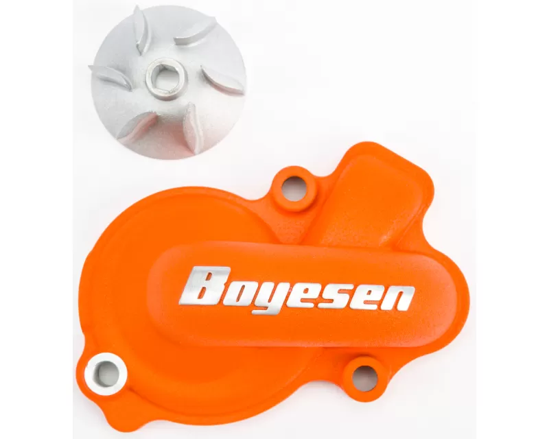 Boyesen Waterpump Cover & Impeller Kit Orange Husqvarna/KTM/Husabeg WPK-45O - WPK-45O
