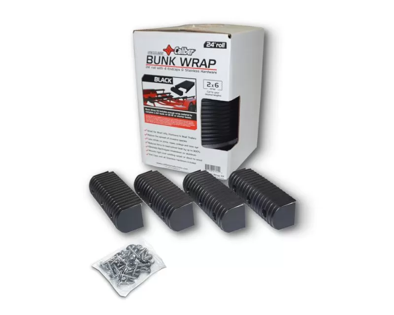 Caliber 16' x 2 x 24" Bunk Wrap Kit Black - 23050-BK