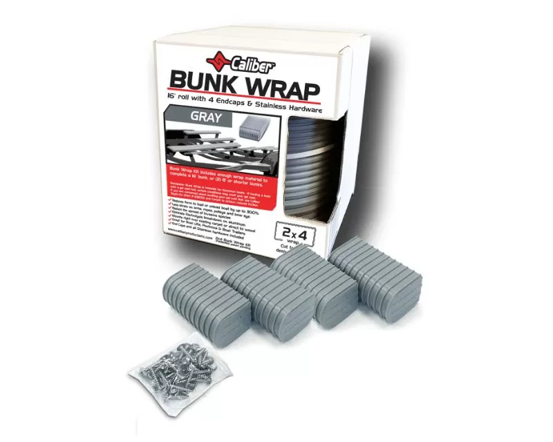 Caliber 16' x 2 x 6" Bunk Wrap Kit Grey - 23052