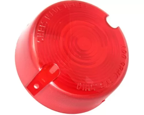Chris Products Turn Signal Lens Late Xl Models Red - DHD2R