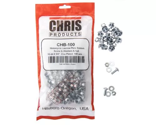 Chris Products License Plate Fasteners - CHB100