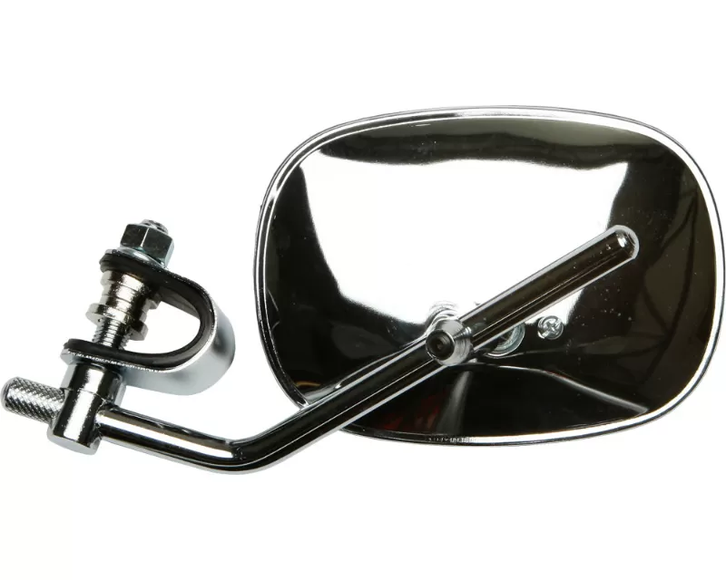 EMGO Harley Style Mirror 10mm 3/4" 7/8" 1" Clamp - 20-49800