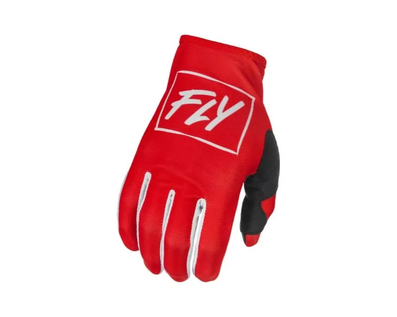 Fly Racing Youth Lite Gloves Red CLEARANCE - 375-712YM