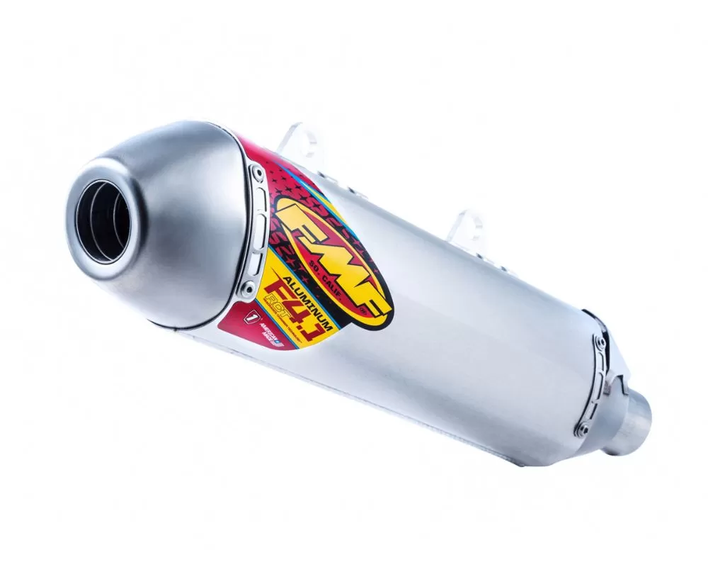 FMF Aluminum Factory 4.1 RCT Slip-On W/Stainless Rear End Cap KTM 350 EXC-F | 500 EXC 2012-2016 - 045472