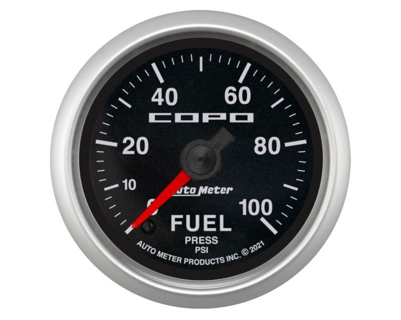 AutoMeter Digital Fuel Pressure Gauge 52mm 100 PSI Chevrolet COPO Camaro - 880878
