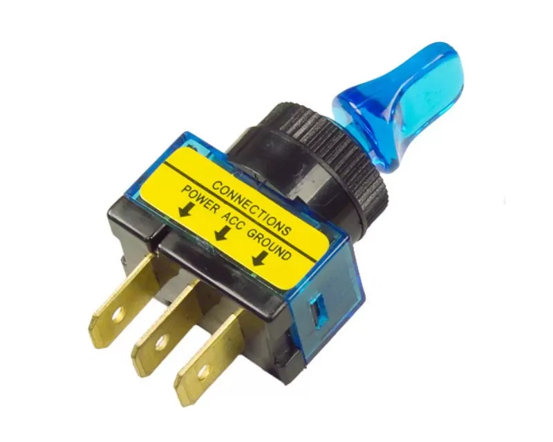 Grote Blue 20 Amp Toggle Switch Illuminated Duckbill - 82-1912