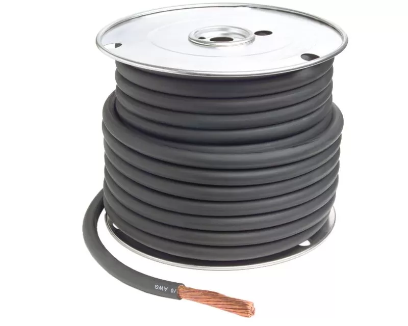Grote Black Battery Cable Type SGR 4 Gauge 25 inches - 82-5714
