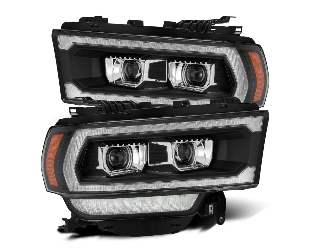 LUXX-Series LED Projector Headlights Black Ram 2500 2019-2021 AlphaRex - 880550