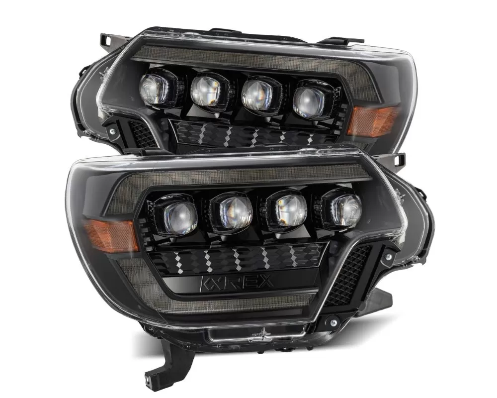 NOVA-Series LED Projector Headlights Alpha-Black Toyota Tacoma 2012-2015 AlphaRex - 880752