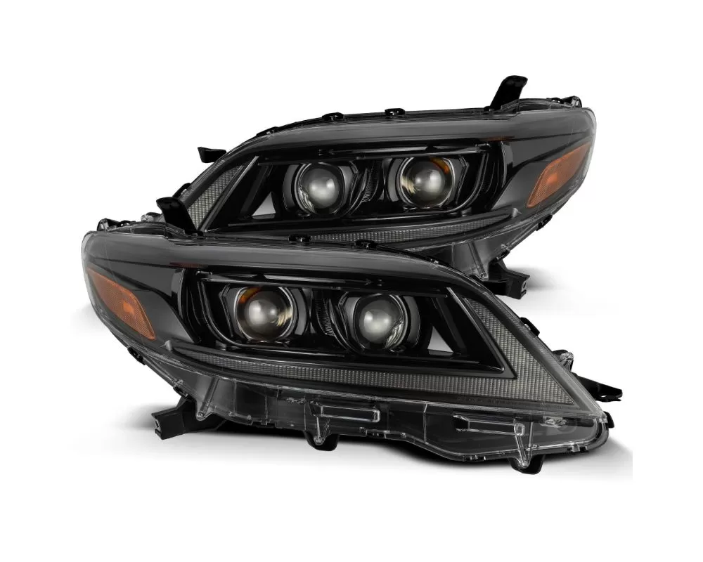 LUXX-Series Projector Headlights Alpha-Black Toyota Sienna 2011-2020 AlphaRex - 880765