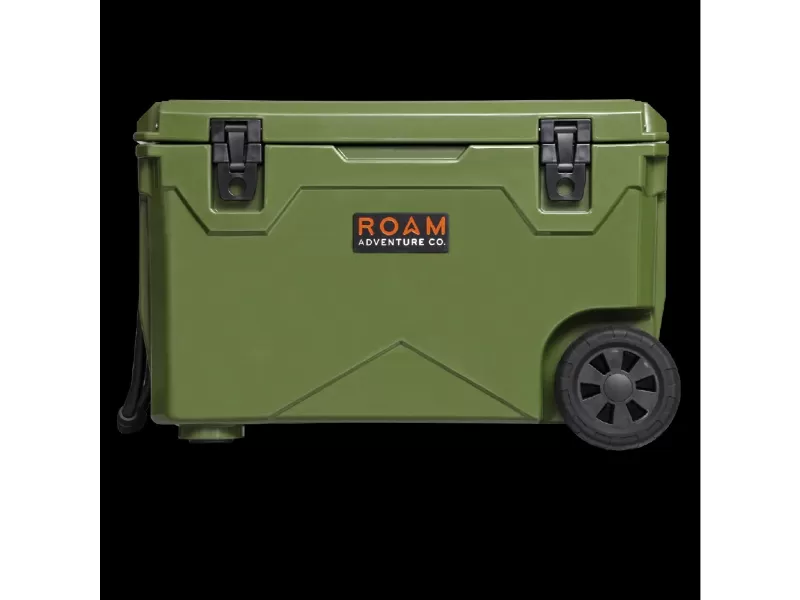 ROAM 75 Quarts Rolling Rugged Cooler OD Green - ROAM-CLR-75-ODGREEN