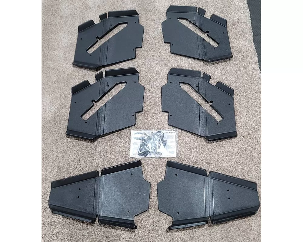 Trail Armor Factory Arched A-Arms iMpact A-Arm Guards Can-Am Defender 6x6 Limited HD10 | XT HD10 2020-2024 - TA011ARMIMP-CAD-ARCH6x6