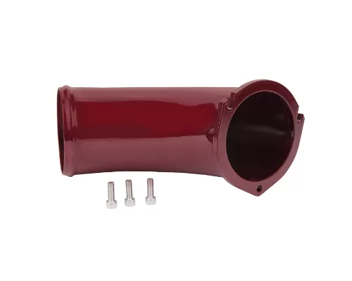 WCFab 2001-2004 LB7 Duramax 3 1/2 Inch Intake Horn Red Two Stage Powder Coating - WCF100342-RED