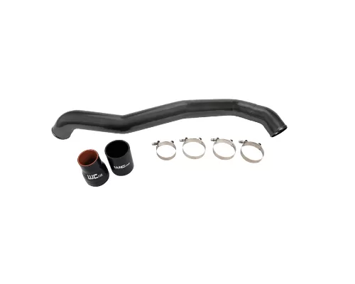 WCFab 2011-2016 LML Duramax Driver Side 3 Inch Intercooler Pipe Cherry Frost Two Stage Powder Coating - WCF100353-CF