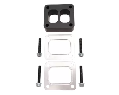 WCFab T4 Spacer Plate Kit 1.5 Inch with Studs and Gaskets Black - WCF100358