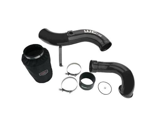 WCFab 2006-2007 LBZ Duramax 4 Inch Intake Kit Stage 2 Candy Teal Two Stage Powder Coating - WCF100638-CT