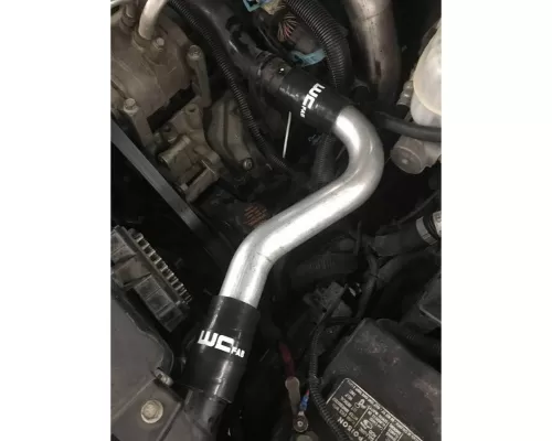WCFab 2001-2005 LB7/LLY Duramax Upper Coolant Pipe Bengal Blue Single Stage Powder Coating - WCF100860-BB