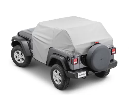 MasterTop Full Door Cab Cover W/ Soft Top Folded Down Jeep Wrangler JL  2018-2021 - 11111509