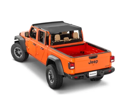 MasterTop 30oz MasterTwill Fabric Bimini Plus Summer Top Jeep Gladiator JT 4-Door 2020-2021 - 14300724