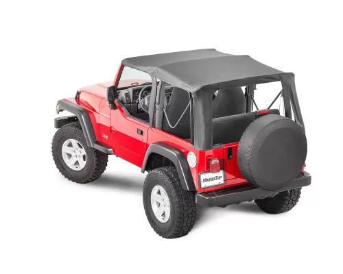 MasterTop Black Diamond Clear Glass Replacement Top With Door Skins Jeep Wrangler TJ 1997-2006 - 15110235