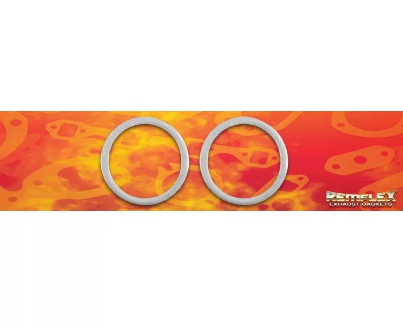Remflex Exhaust Gaskets Manifold to Downpipe Gasket 2 Set Toyota Land Cruiser L6 OHV 4.0L|3955cc 1988-1992 - 7016