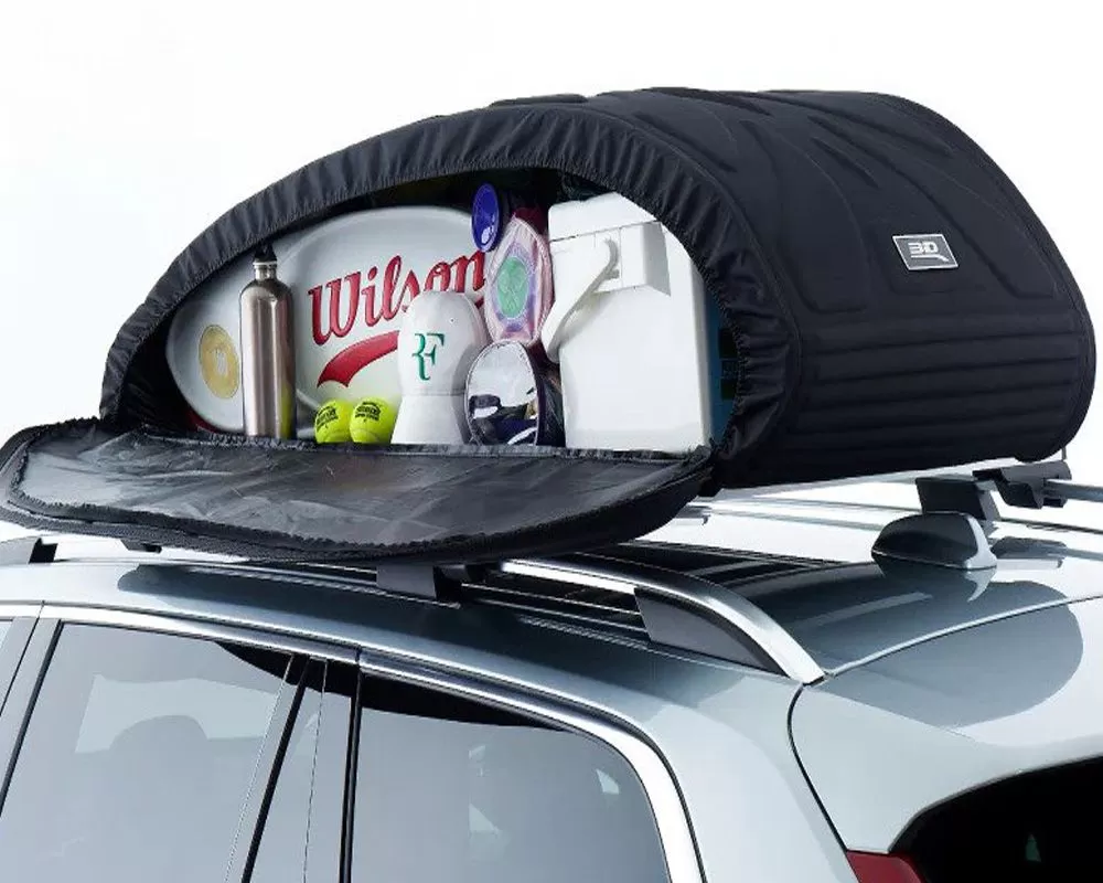 3D MAXpider Californian Foldable Roof Bag With Aluminum Base For Vehicles With Roof Bars - 6097-09