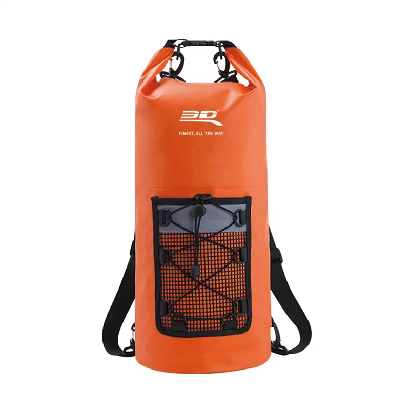 3D MAXpider Orange Roll-Top Dry Bag Backpack - 6117-21
