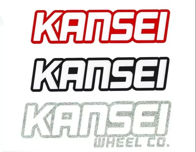 Kansei 1pc Decal Red - K-PD-RED