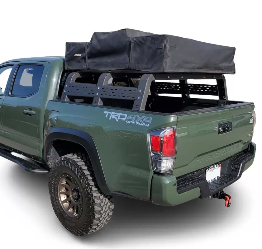 Chassis Unlimited 12 Inch Thorax Overland Universal Bed Rack System -46 Inch (Short Beds) - CUB970025